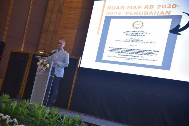 Setjen DPR Pimpin Rapat Kerja Dan Sosialisasi Perubahan Road Map Reformasi Birokrasi