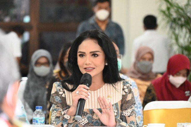 Kris Dayanti Tagih Komitmen Pemerintah Tekan Masalah Gizi Buruk