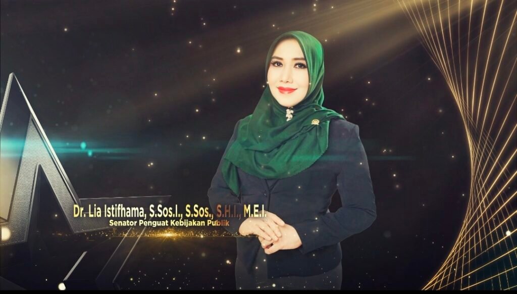 KWP Award 2026, Lia Istifhama Sabet Penghargaan Senator Penguat Kebijakan Publik