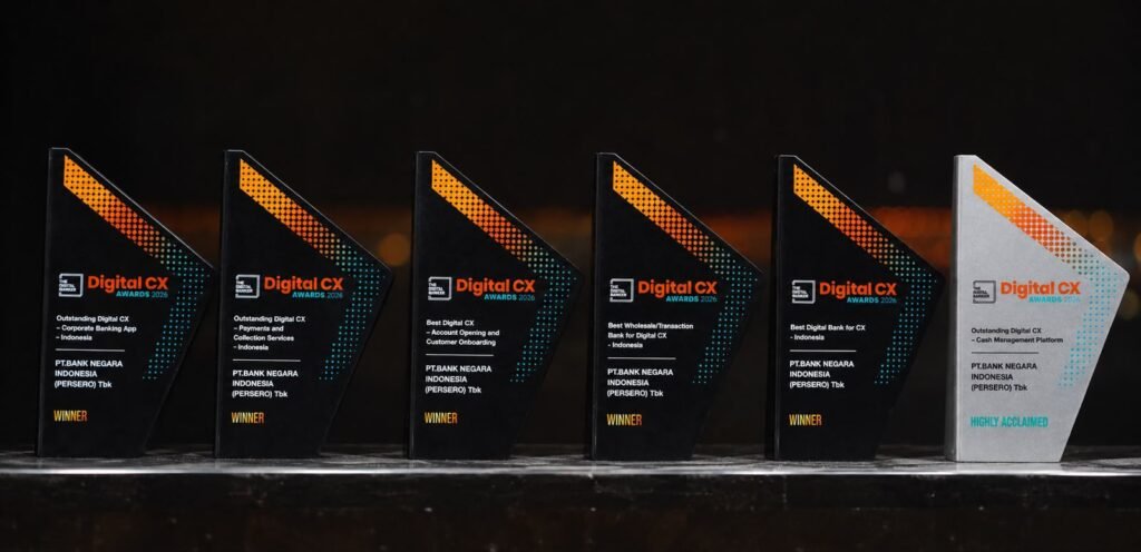 BNI Raih Enam Penghargaan Internasional Digital CX Awards 2026