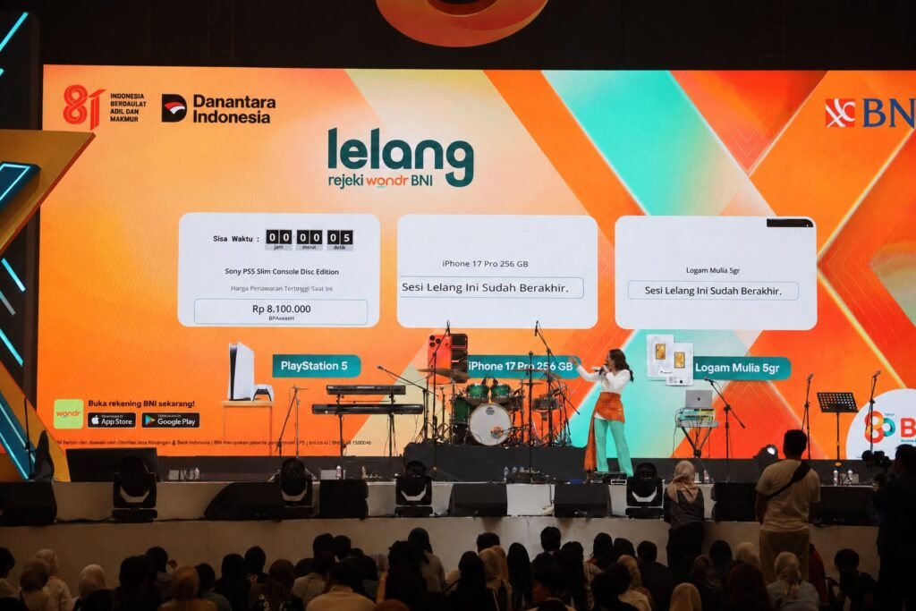 Masuk BNI WondrX Gratis, Nasabah Bisa Ikut Lelang Rejeki Wondr Setiap Hari